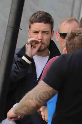 Liam Payne Before He Stopped Smoking With Max Kirsten